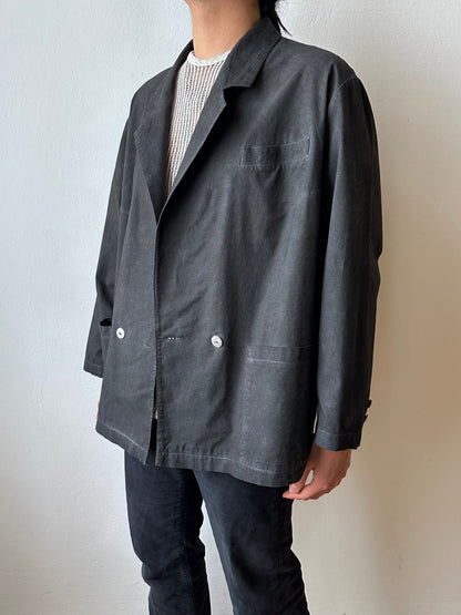 1990s Black cotton jacket