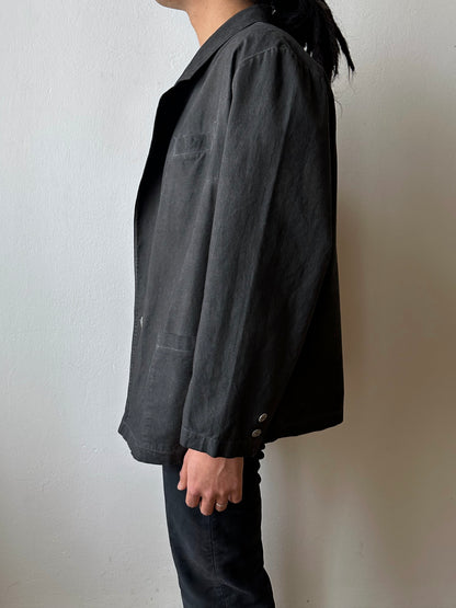 1990s Black cotton jacket