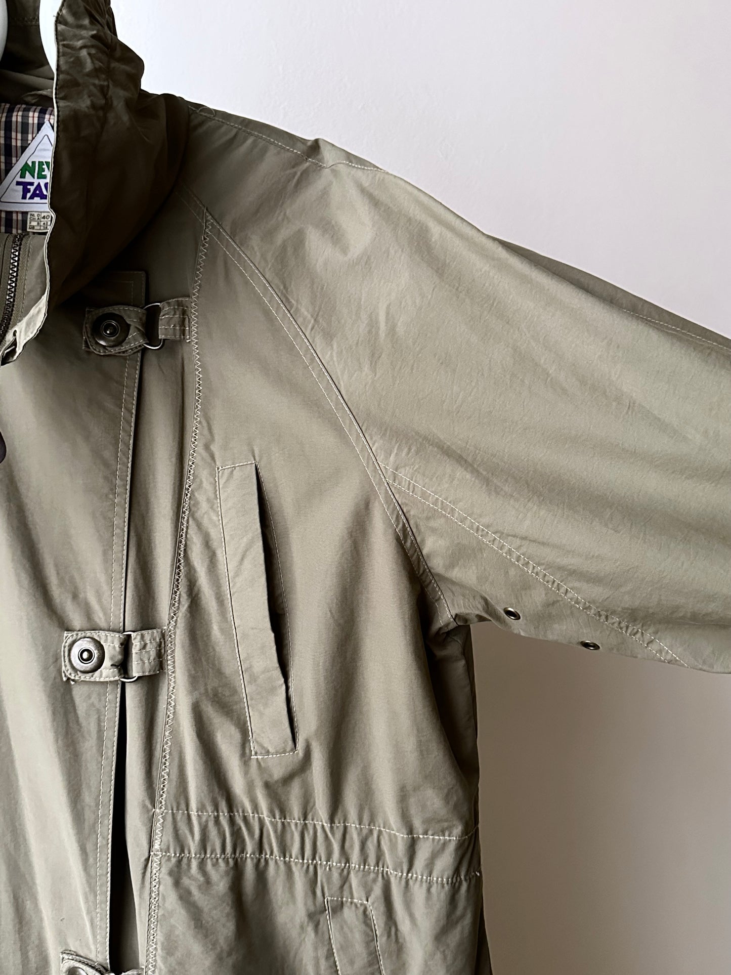 90s cotton/nylon coat