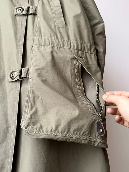 90s cotton/nylon coat