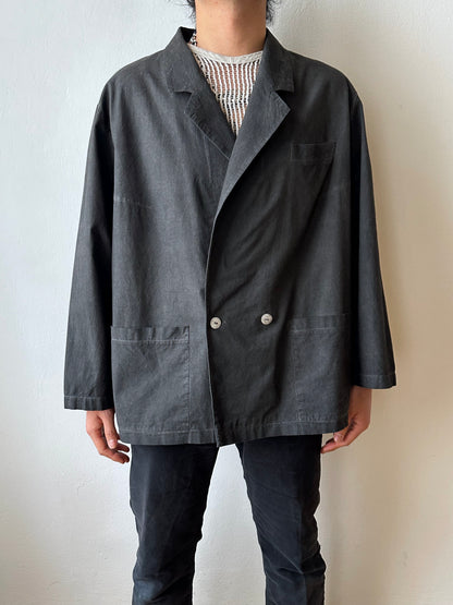 1990s Black cotton jacket