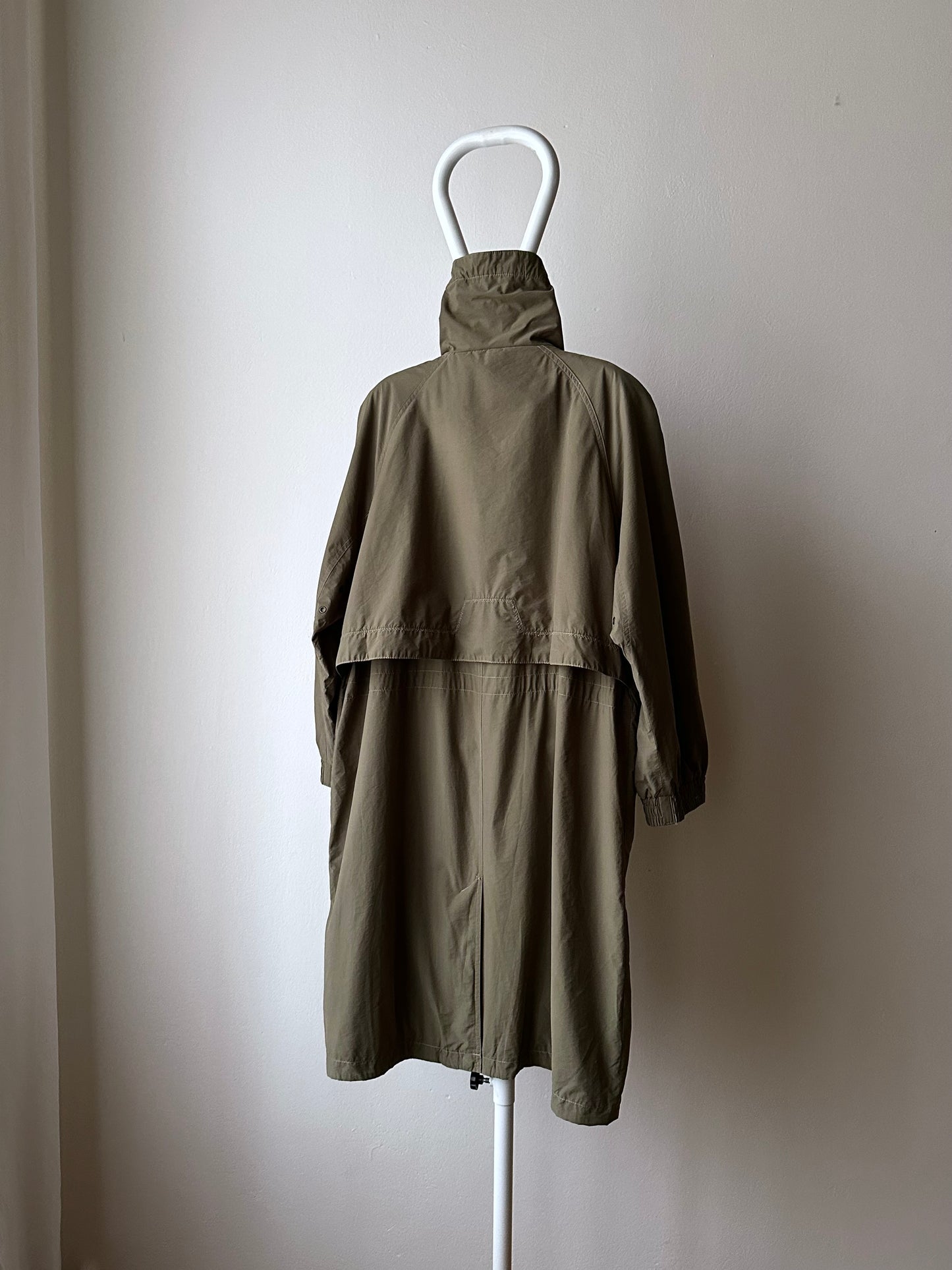 90s cotton/nylon coat