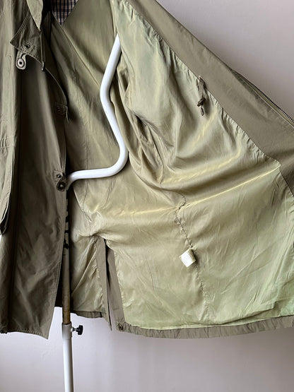 90s cotton/nylon coat