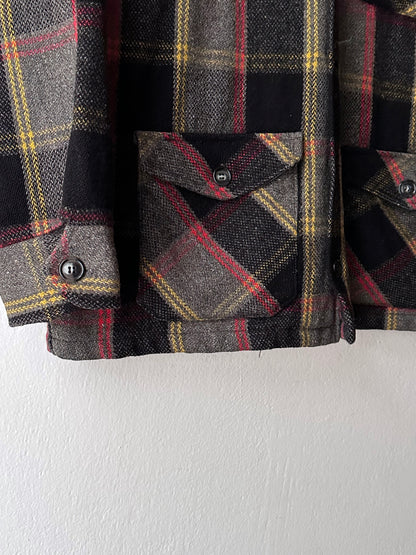 1970s wool check jacket