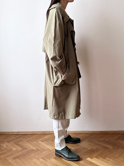 90s cotton/nylon coat