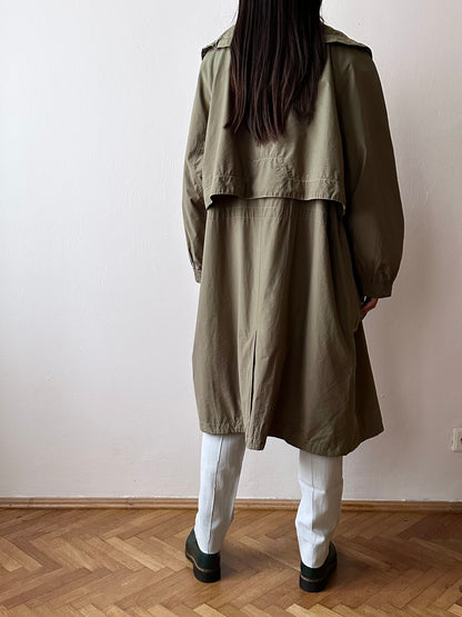 90s cotton/nylon coat