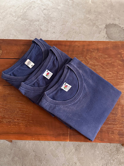Faded navy oversized tee 3‑Pack