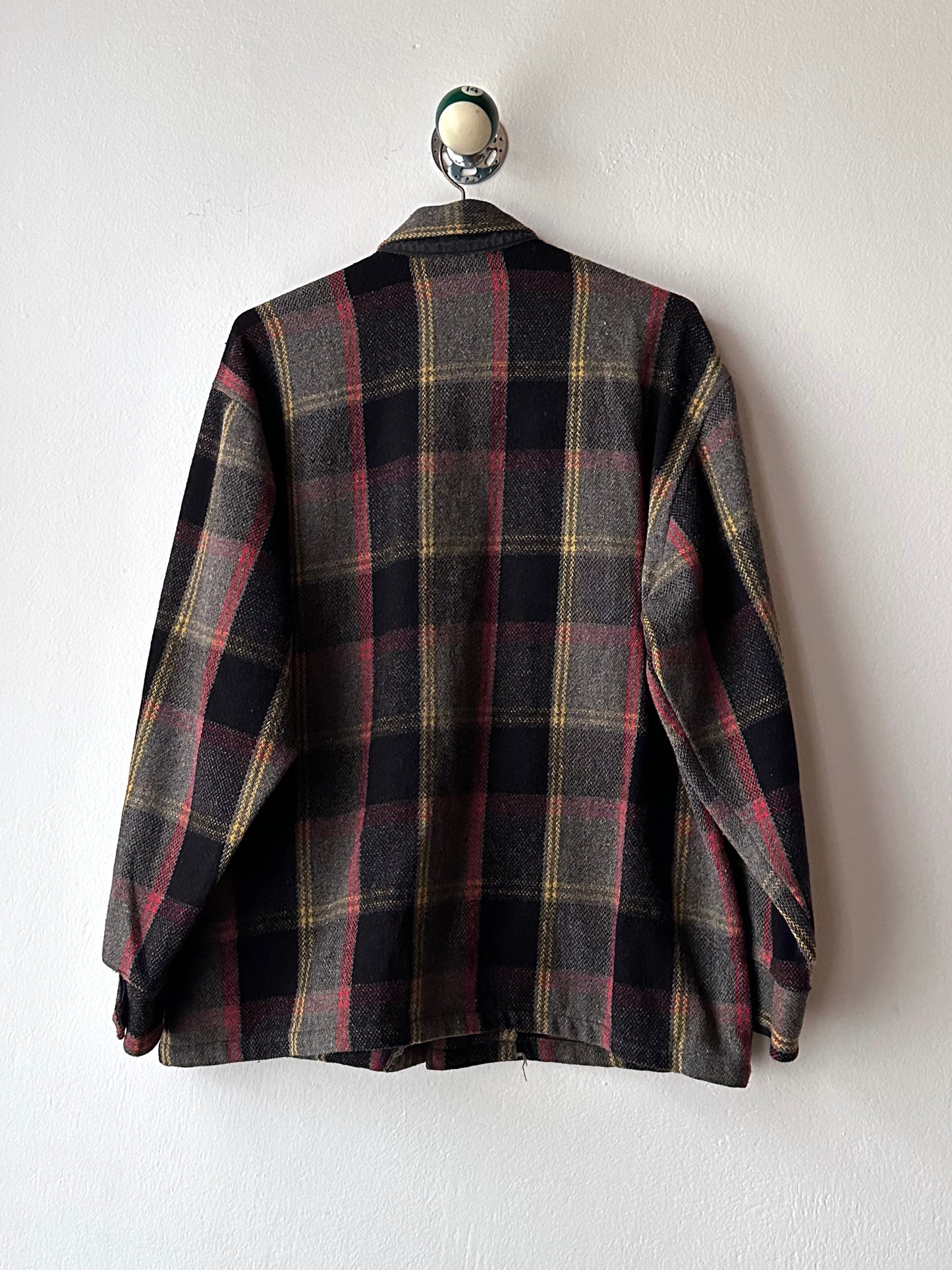 1970s wool check jacket
