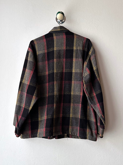 1970s wool check jacket