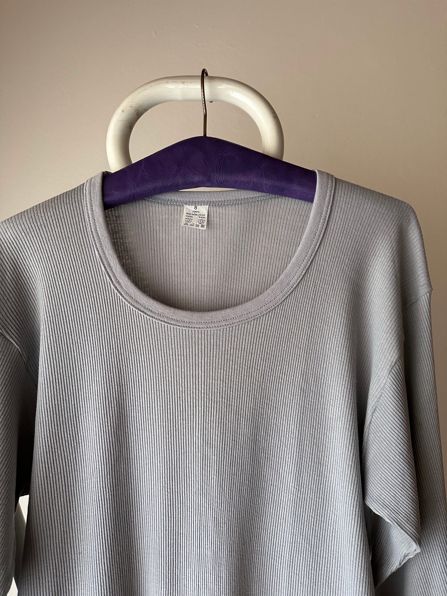 Vintage L/S underwear 3p set - L