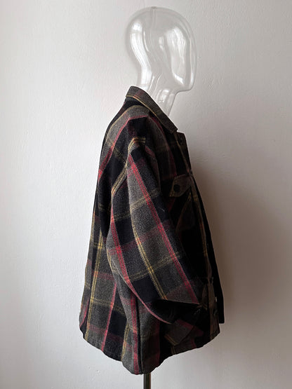 1970s wool check jacket