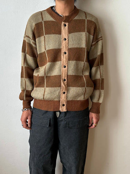 1980s Italian Alpaca blend knit jacket