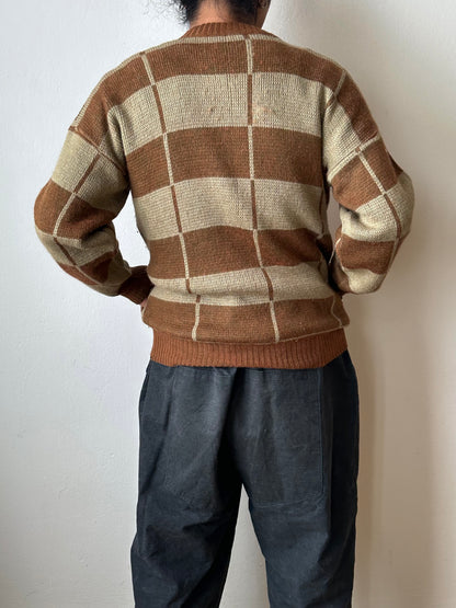 1980s Italian Alpaca blend knit jacket
