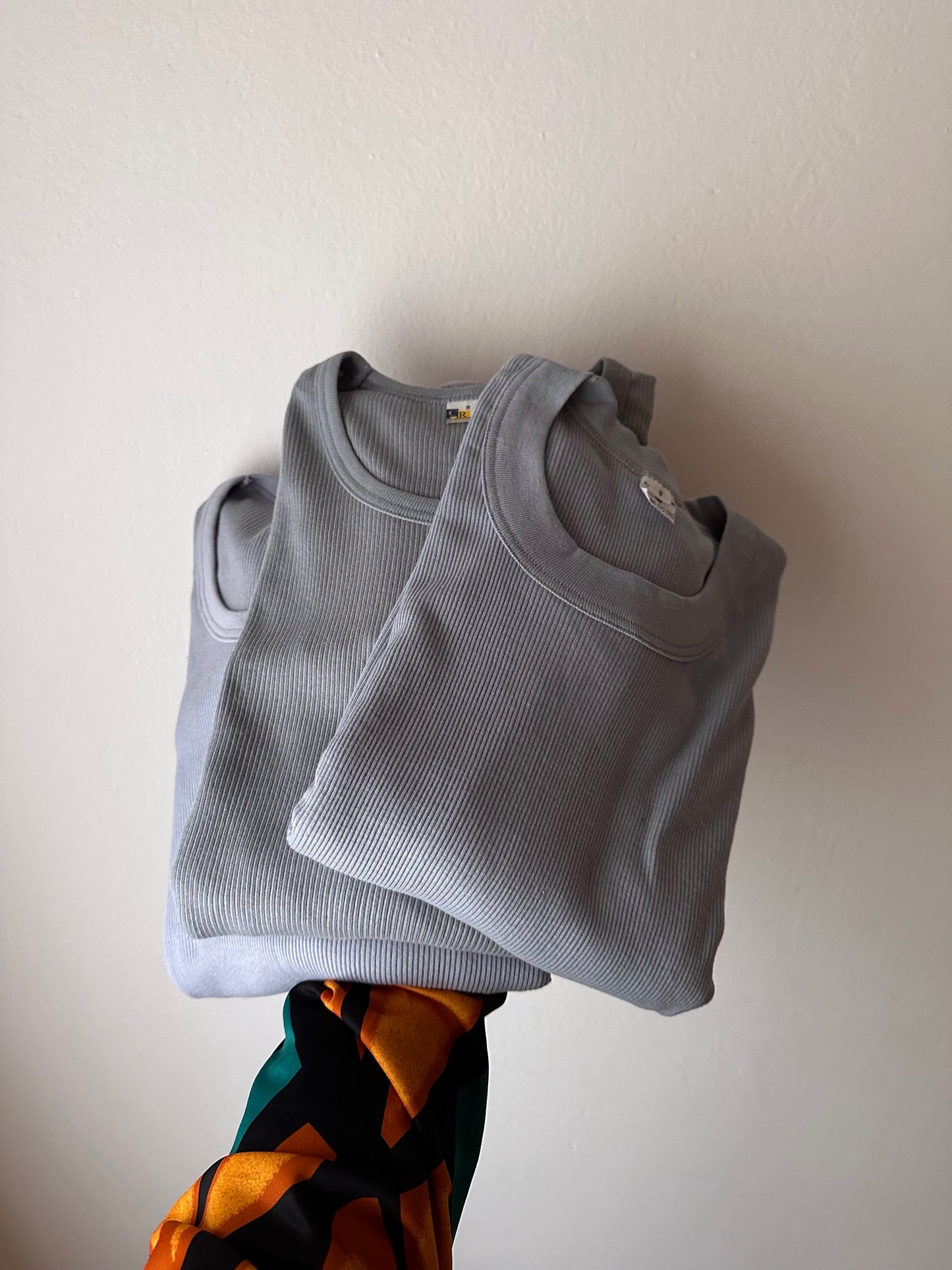 Vintage L/S underwear 3p set - L