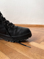 Nike ACG Black Leather Hiking Boots ナイキ Vintage Toto 古着屋  プラハ 古着 Praha Prague Vintage store ハイキング ブーツ 黒 レザー 革 ユーロ古着 ヨーロッパ古着 