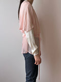 pure baby pink silk