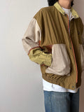 80s Ciesse piumini cotton×linen jacket, Italy
