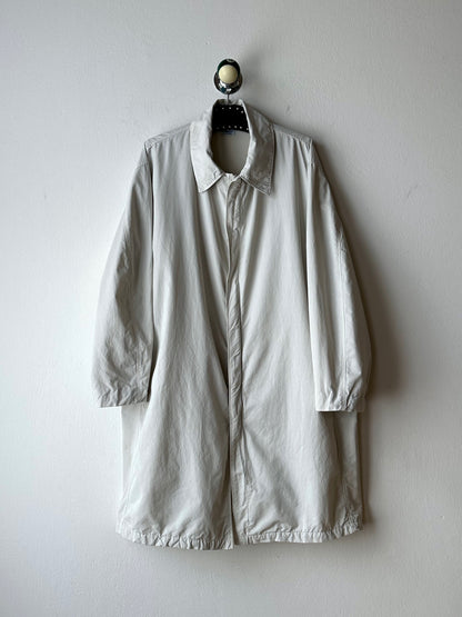 C.P. Company SS'00 2000's 2000年代 Massimo Osti マッシモオスティ Made in Italy イタリア製 イタリア古着 Cotton Nylon Coat Gray ナイロン コート 灰色 グレー Toto Praha Vintage clothing shop Antique shop 古着屋 プラハ Showroom appointment Prague ユーロ古着 ヨーロッパ古着 古着卸 ヴィンテージ