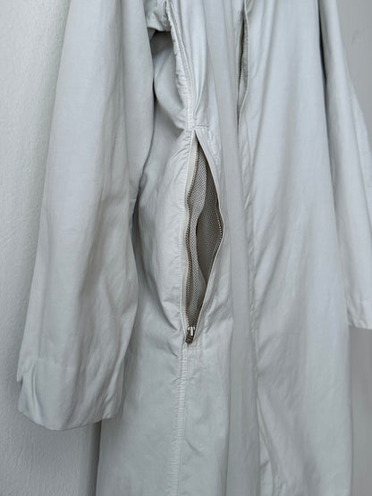C.P. Company SS'00 2000's 2000年代 Massimo Osti マッシモオスティ Made in Italy イタリア製 イタリア古着 Cotton Nylon Coat Gray ナイロン コート 灰色 グレー Toto Praha Vintage clothing shop Antique shop 古着屋 プラハ Showroom appointment Prague ユーロ古着 ヨーロッパ古着 古着卸 ヴィンテージ