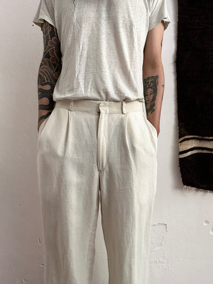 Brooks Brothers linen trouser W33-34 made in USA