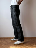 90s Leather trouser - w30
