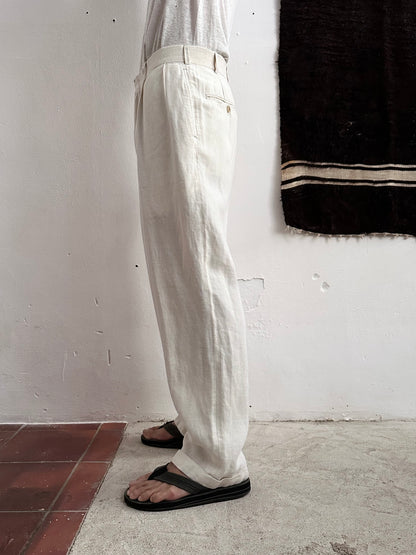 Brooks Brothers linen trouser W33-34 made in USA