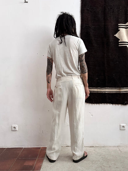 Brooks Brothers linen trouser W33-34 made in USA