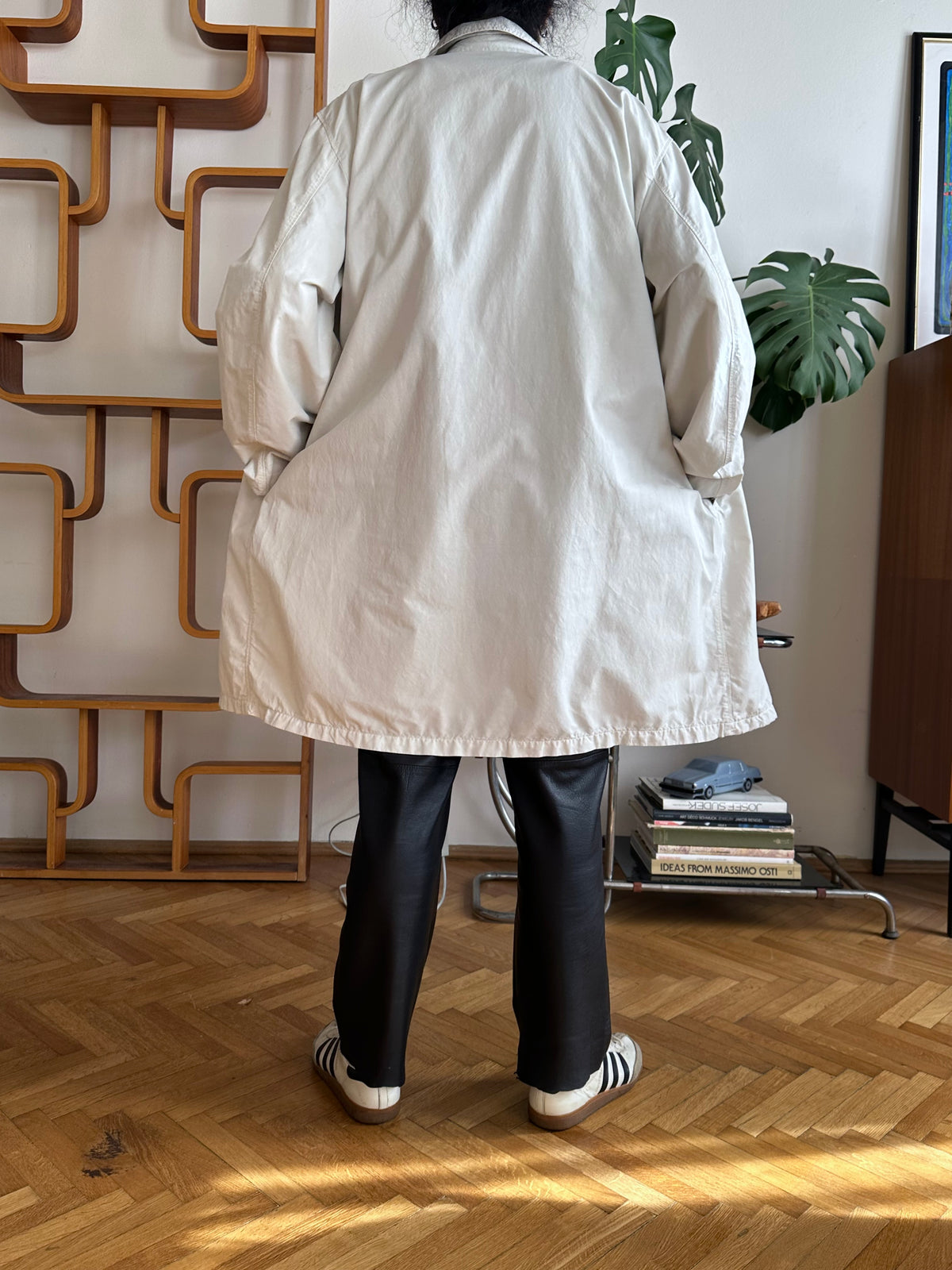 SS'2000 C.P. COMPANY Cotton/Nylon coat