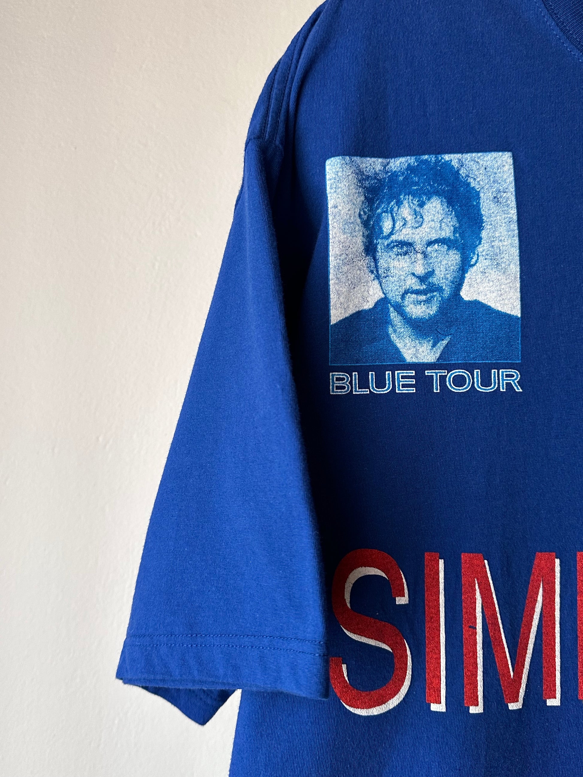 1999 SIMPLY RED Blue tour 90's 90年代 シンプリーレッド Band T-shirt Tee バンド Tシャツ バンT Vintage ヴィンテージ ユーロ古着 ヨーロッパ古着 プラハ 古着屋 Praha Prague Vintage store