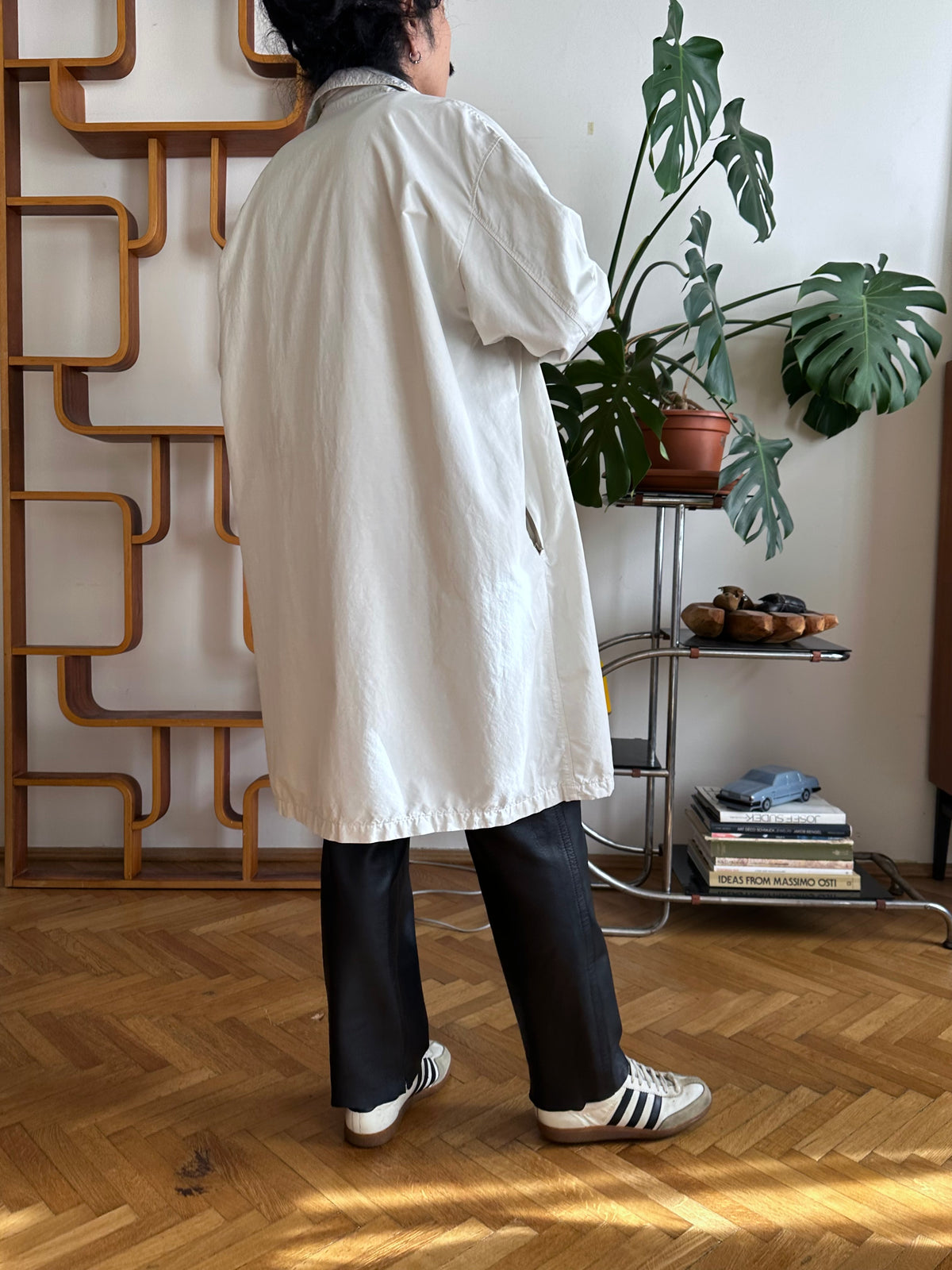 SS'2000 C.P. COMPANY Cotton/Nylon coat