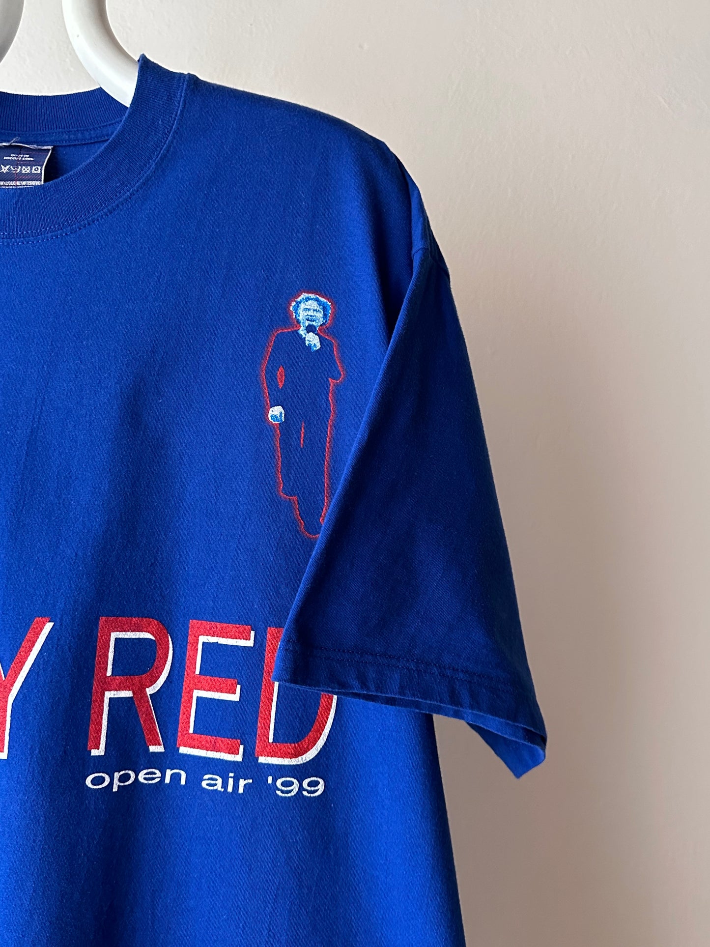 1999 SIMPLY RED Blue tour 90's 90年代 シンプリーレッド Band T-shirt Tee バンド Tシャツ バンT Vintage ヴィンテージ ユーロ古着 ヨーロッパ古着 プラハ 古着屋 Praha Prague Vintage store