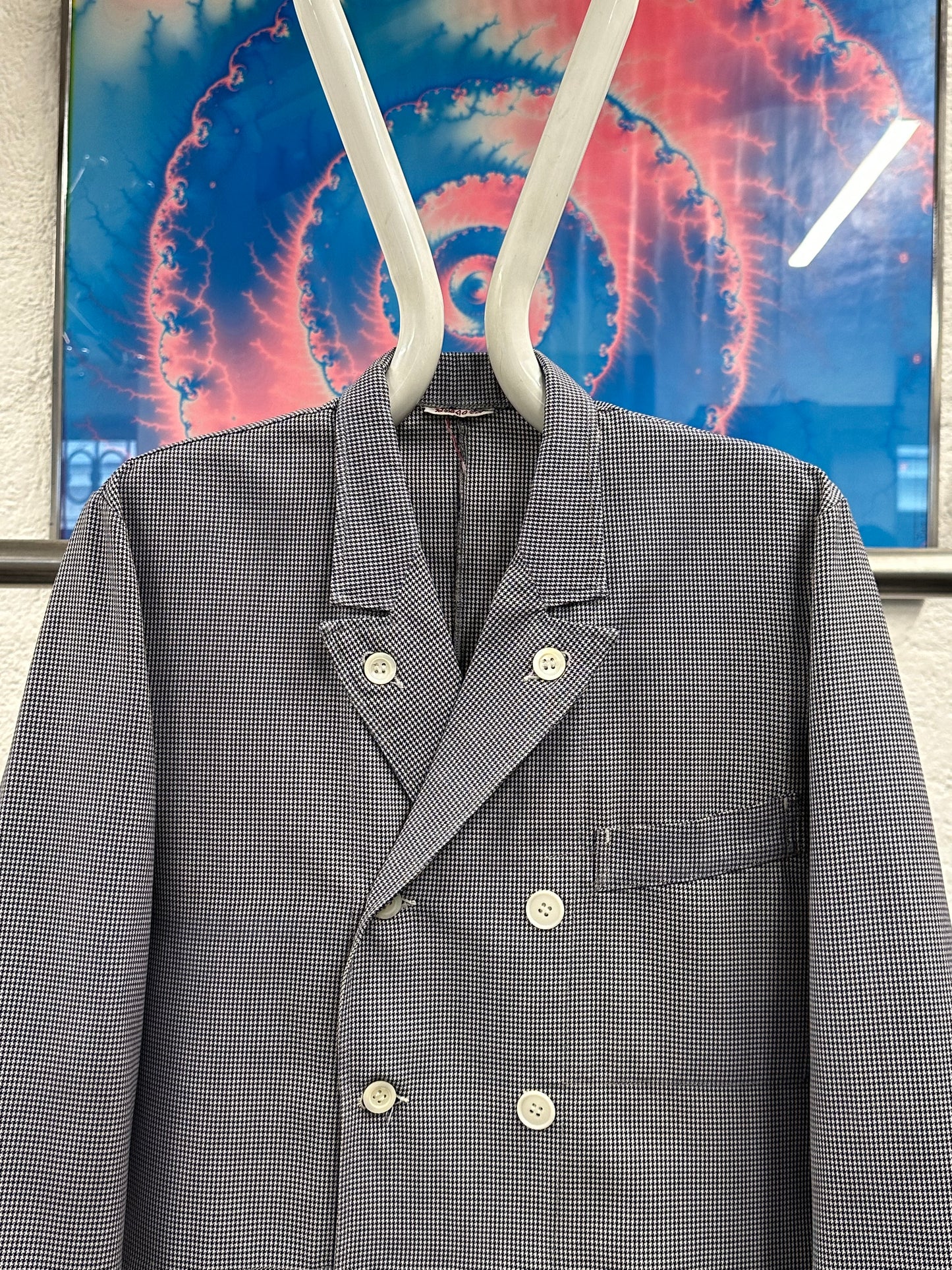 1950s French Butcher Jacket