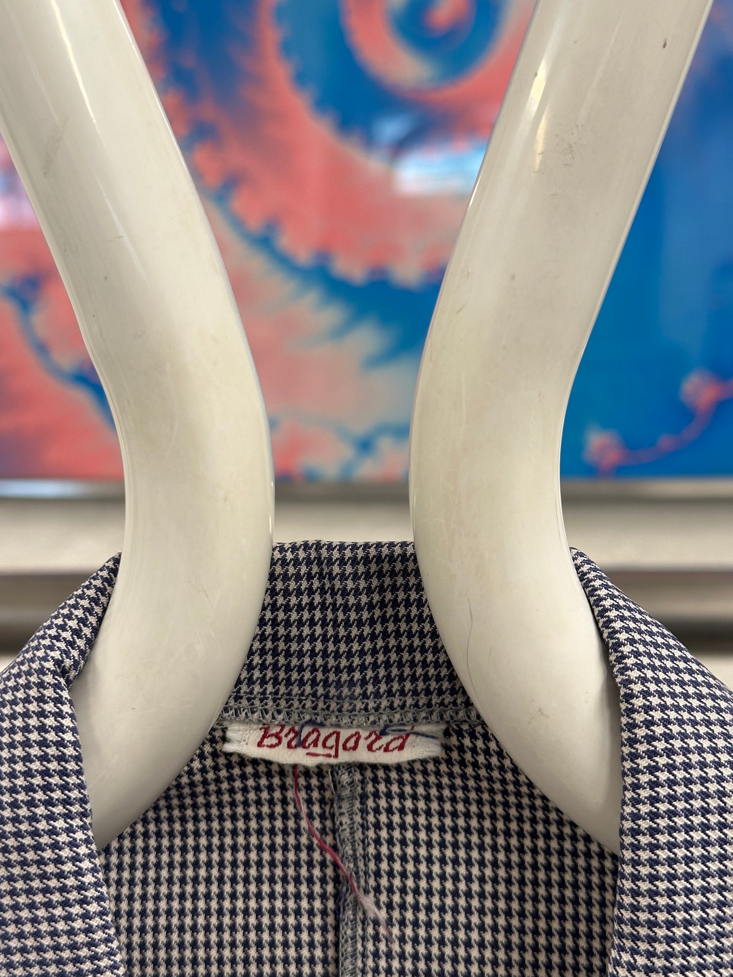 1950s French Butcher Jacket