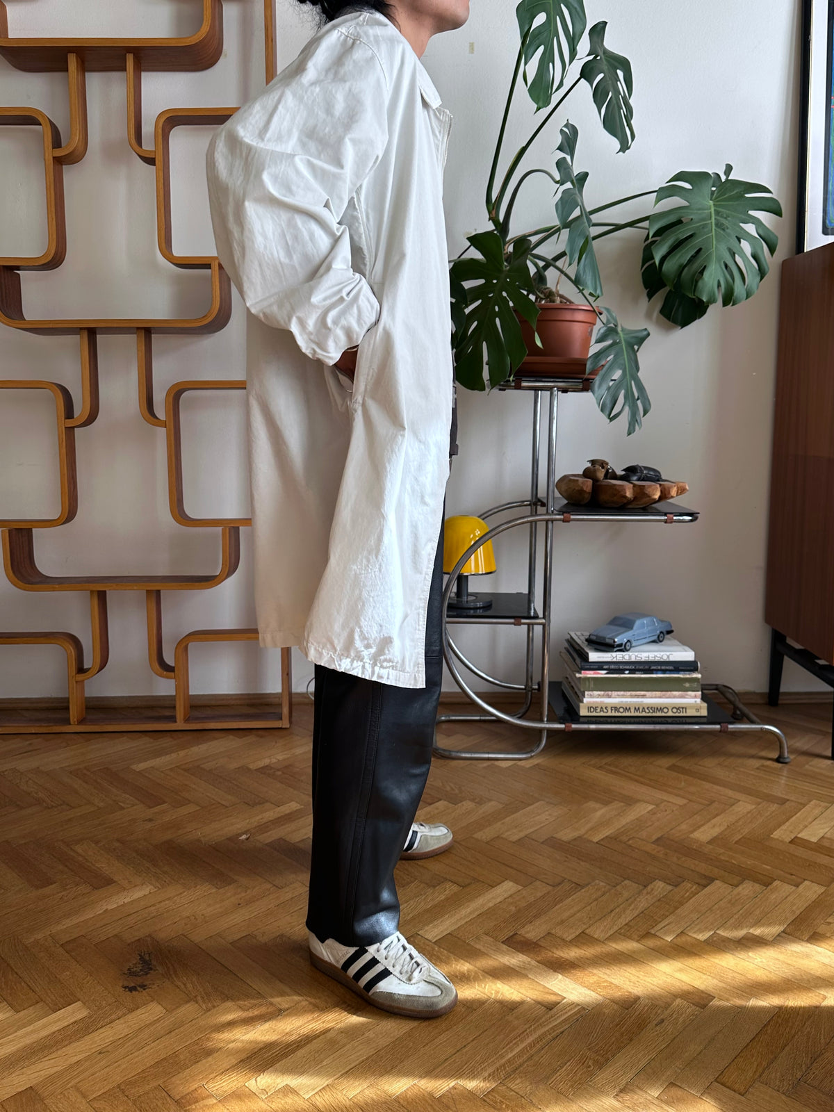 SS'2000 C.P. COMPANY Cotton/Nylon coat