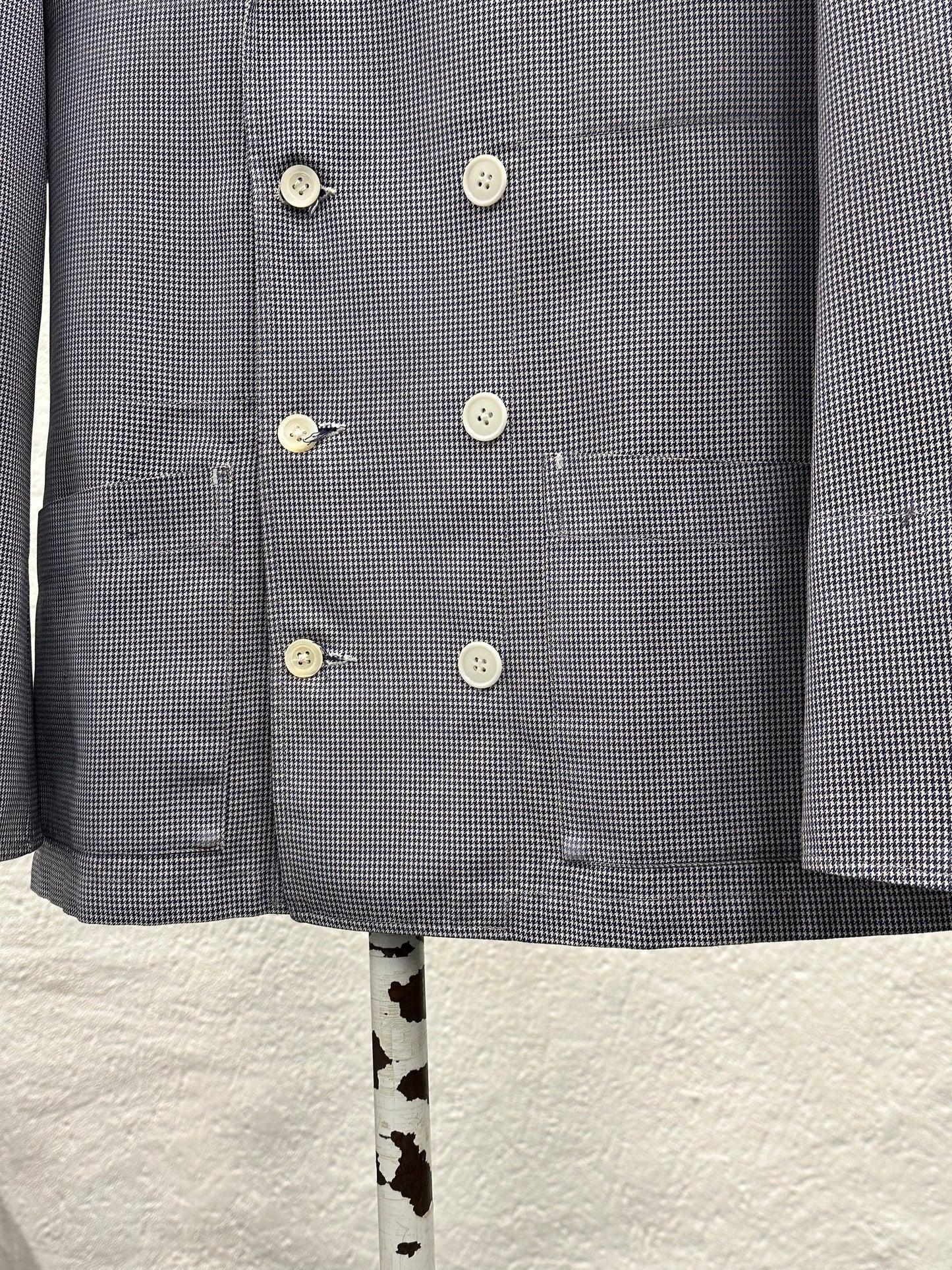 1950s French Butcher Jacket