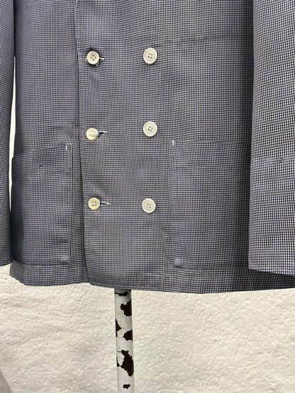 1950s French Butcher Jacket