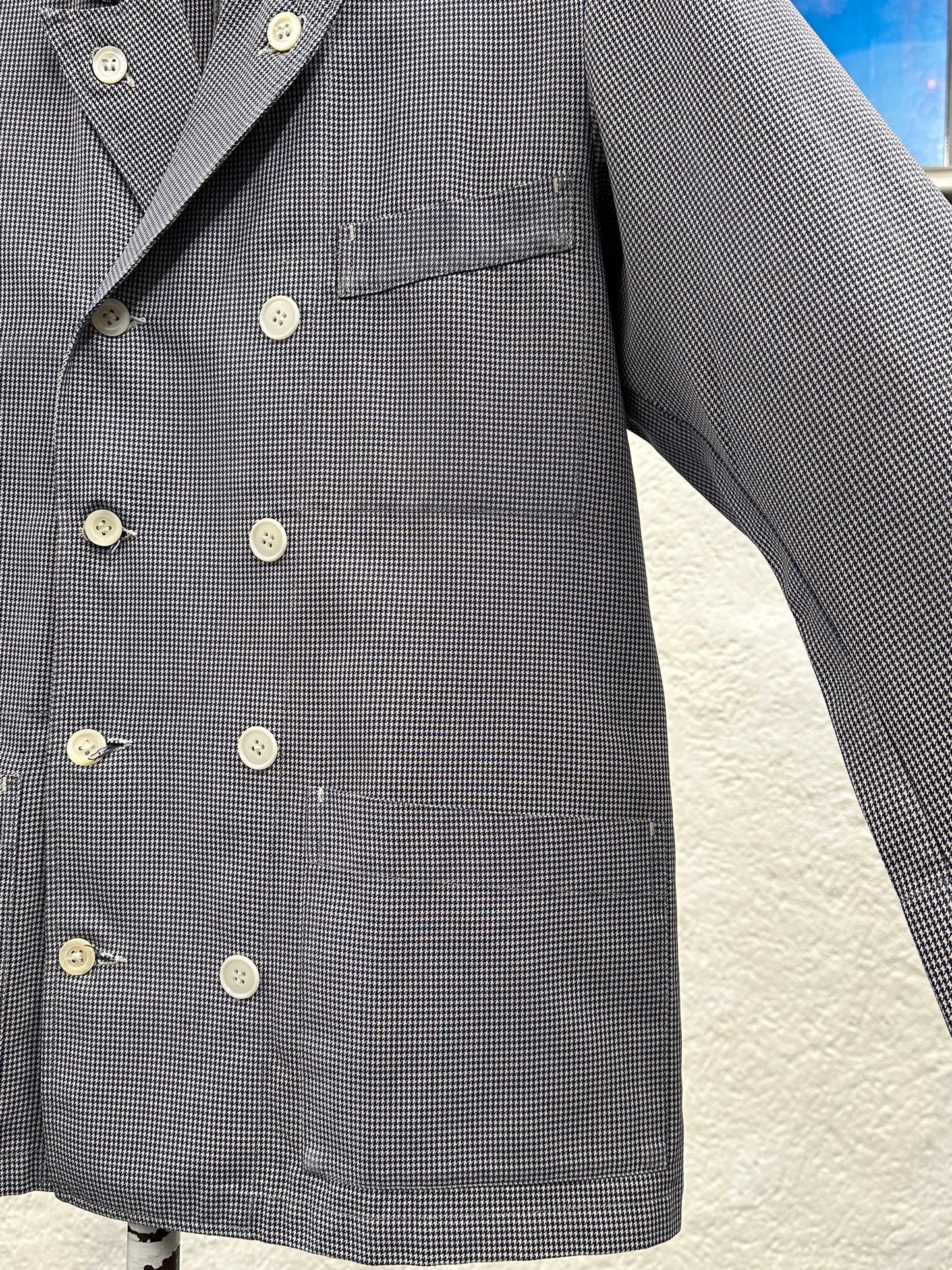 1950s French Butcher Jacket