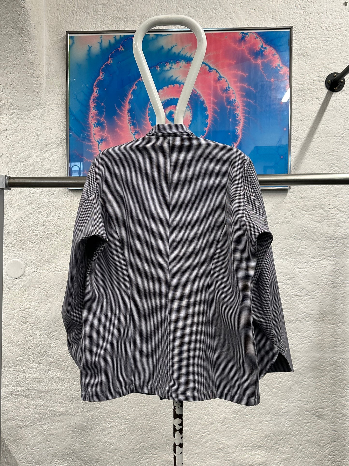 1950s French Butcher Jacket