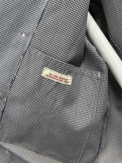 1950s French Butcher Jacket