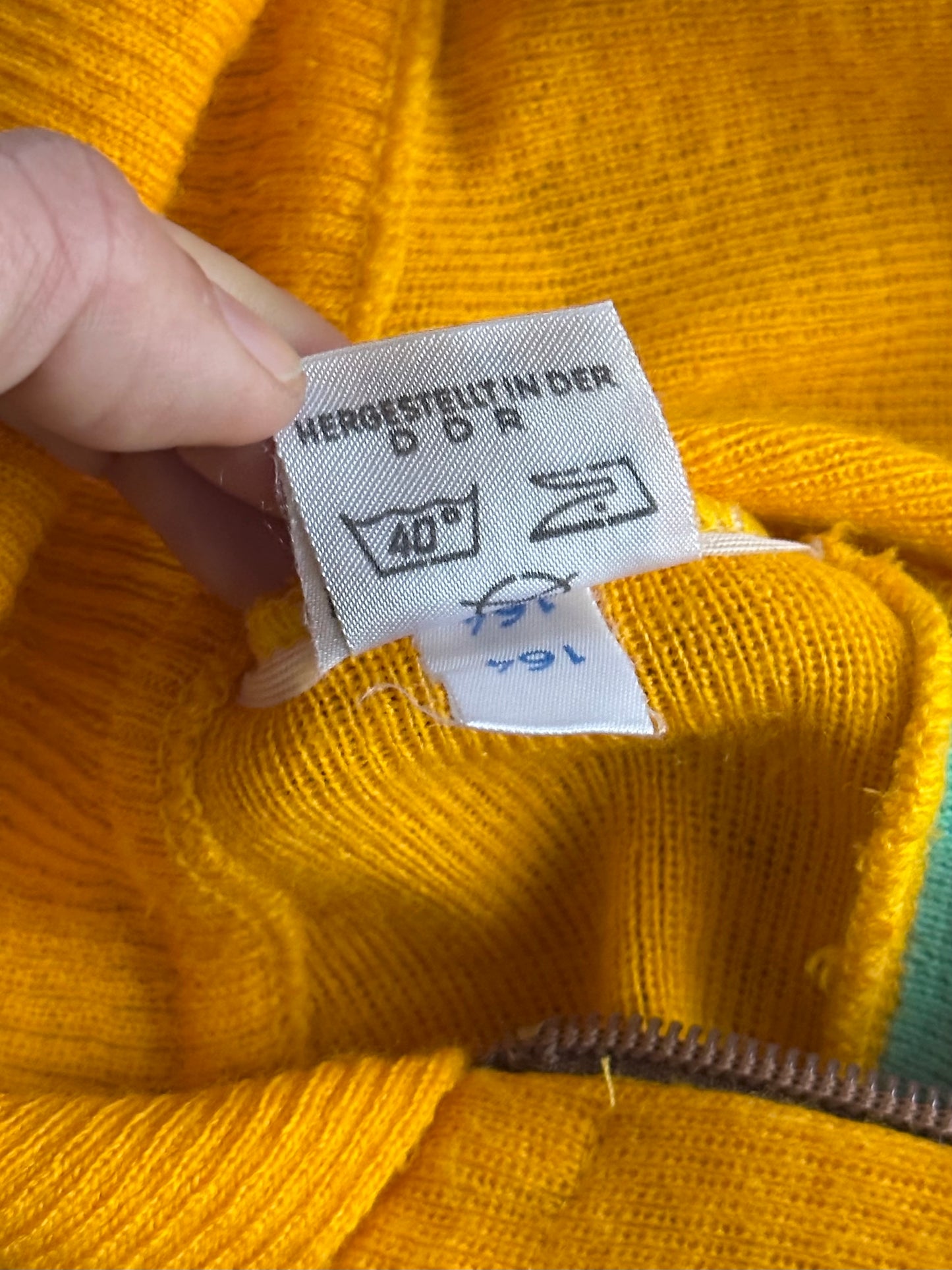 70-80s German knit jacket