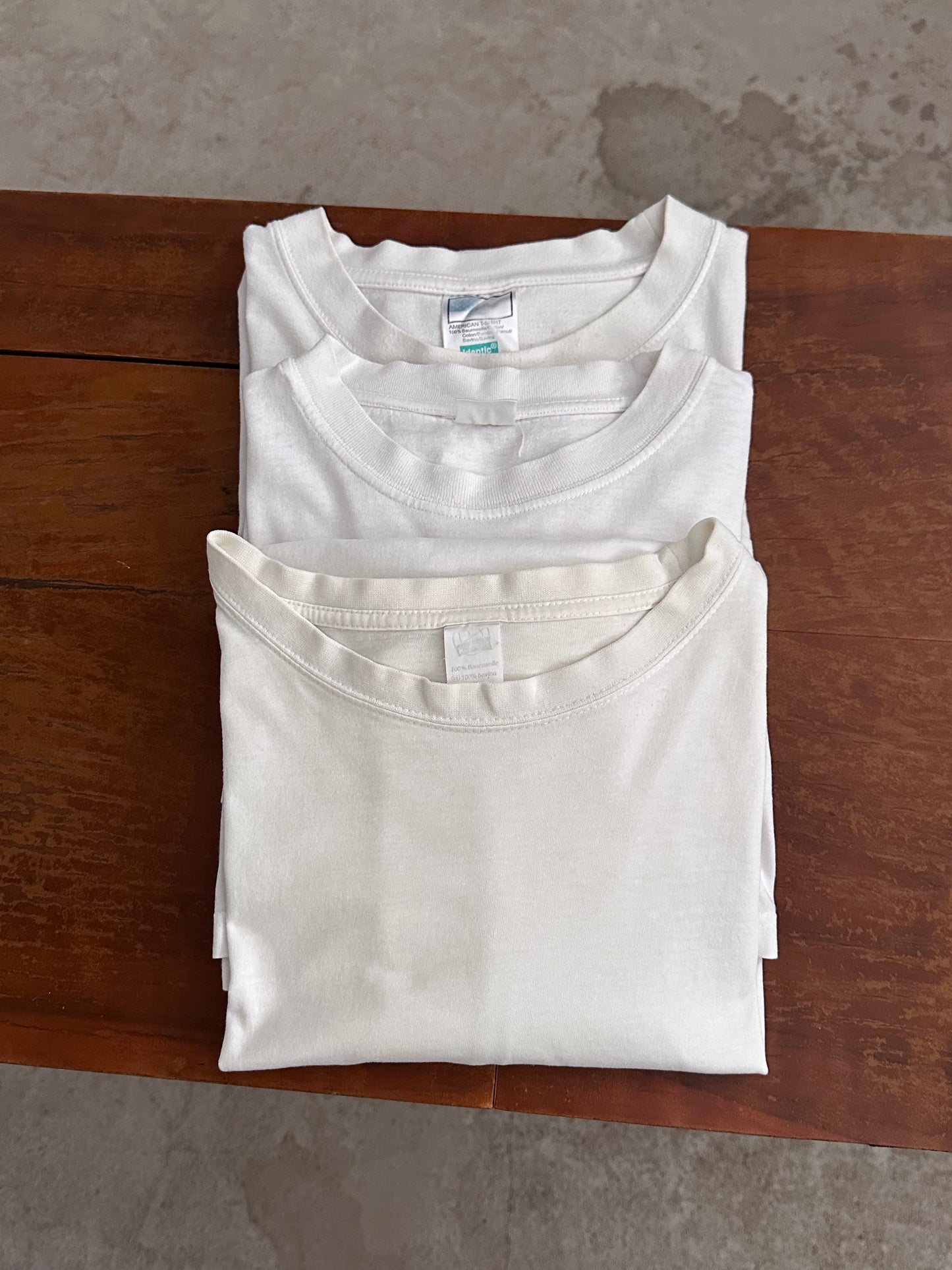 White tee 3‑Pack - XL