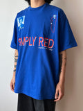 1999 SIMPLY RED Blue tour 90's 90年代 シンプリーレッド Band T-shirt Tee バンド Tシャツ バンT Vintage ヴィンテージ ユーロ古着 ヨーロッパ古着 プラハ 古着屋 Praha Prague Vintage store