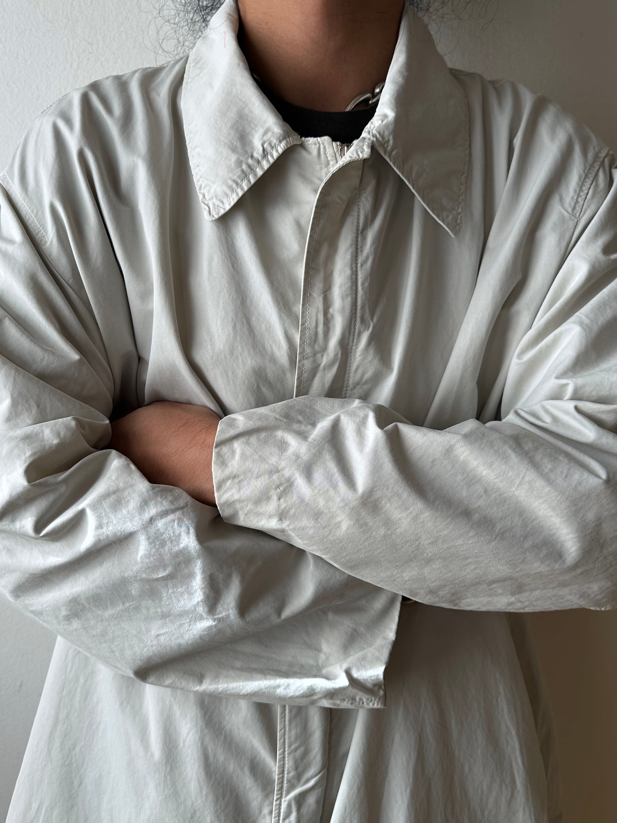 SS'2000 C.P. COMPANY Cotton/Nylon coat
