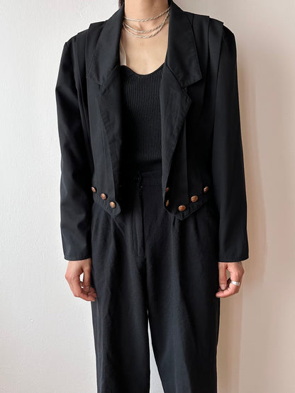 German pleats jacket