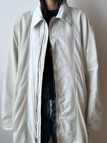 C.P. Company SS'00 2000's 2000年代 Massimo Osti マッシモオスティ Made in Italy イタリア製 イタリア古着 Cotton Nylon Coat Gray ナイロン コート 灰色 グレー Toto Praha Vintage clothing shop Antique shop 古着屋 プラハ Showroom appointment Prague ユーロ古着 ヨーロッパ古着 古着卸 ヴィンテージ
