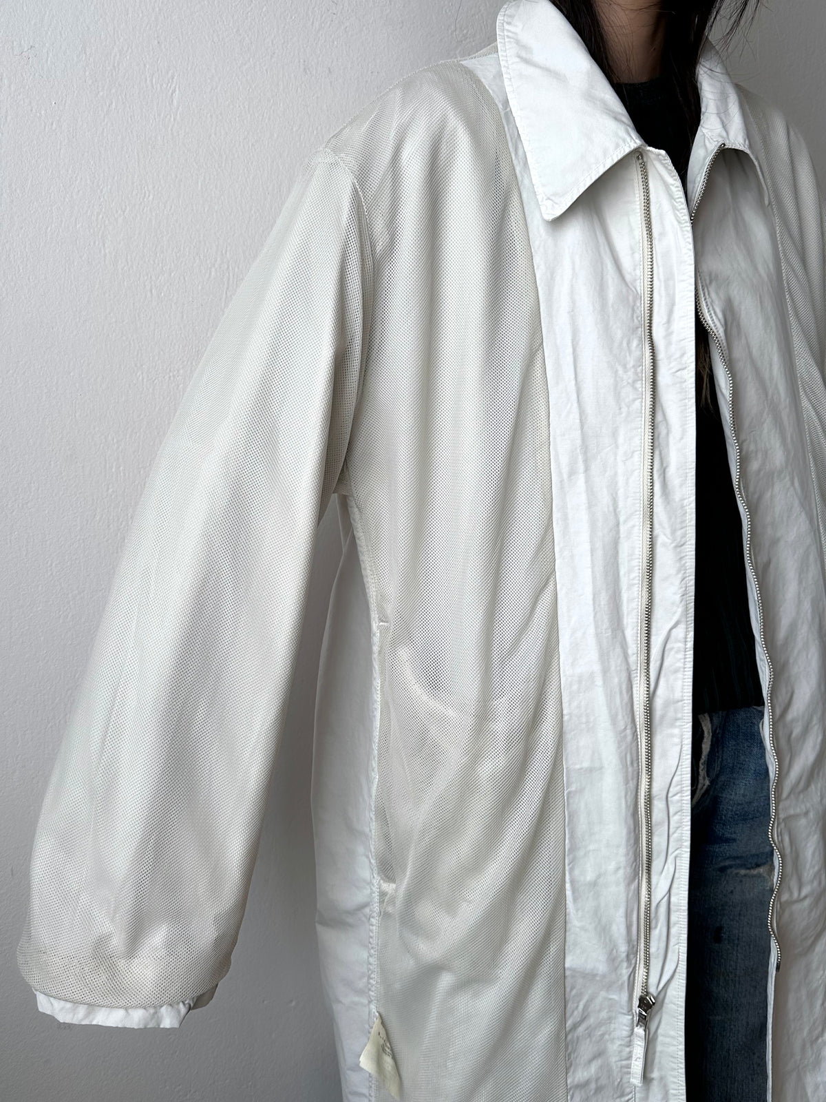 SS'2000 C.P. COMPANY Cotton/Nylon coat