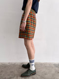 80's Germany checkered shorts