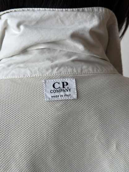 C.P. Company SS'00 2000's 2000年代 Massimo Osti マッシモオスティ Made in Italy イタリア製 イタリア古着 Cotton Nylon Coat Gray ナイロン コート 灰色 グレー Toto Praha Vintage clothing shop Antique shop 古着屋 プラハ Showroom appointment Prague ユーロ古着 ヨーロッパ古着 古着卸 ヴィンテージ