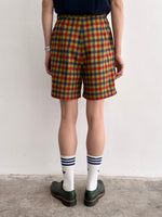 80's Germany checkered shorts