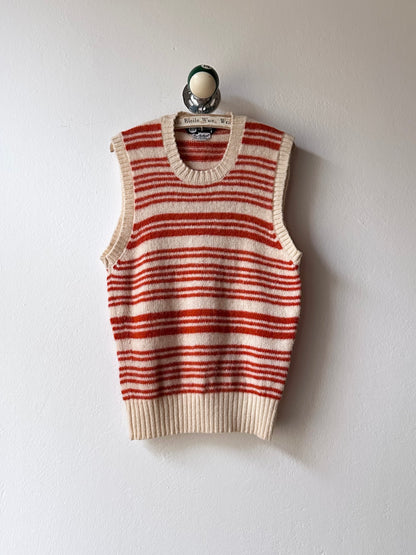 French shetland wool vest